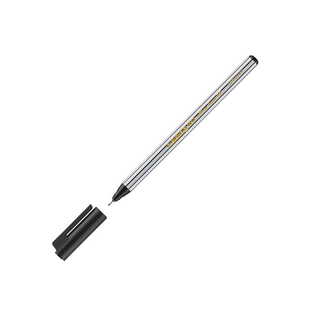 Edding Fineliner Keçeli Kalem İnce Uçlu Siyah