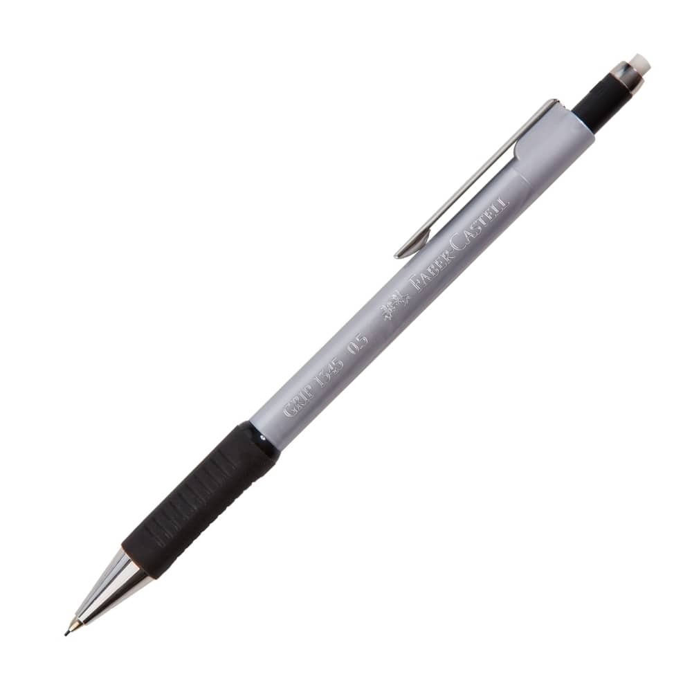 Faber-Castell Versatil Uçlu Kalem 1347 Grip II 0.7 mm Gümüş Rengi