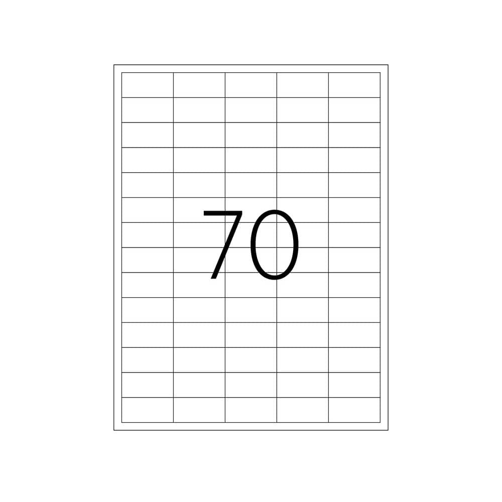 Tanex Laser Etiket 40x20 mm TW-2270