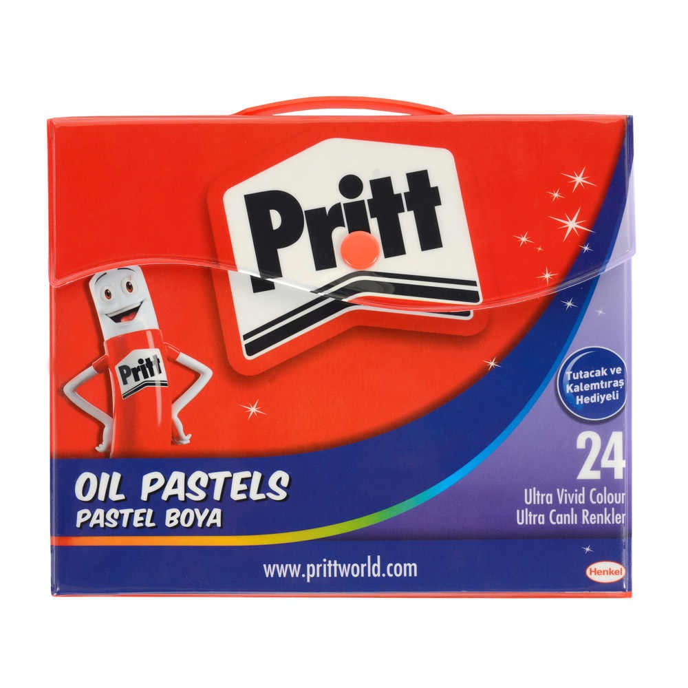 Pritt Pastel Boya Çantalı 24'lü