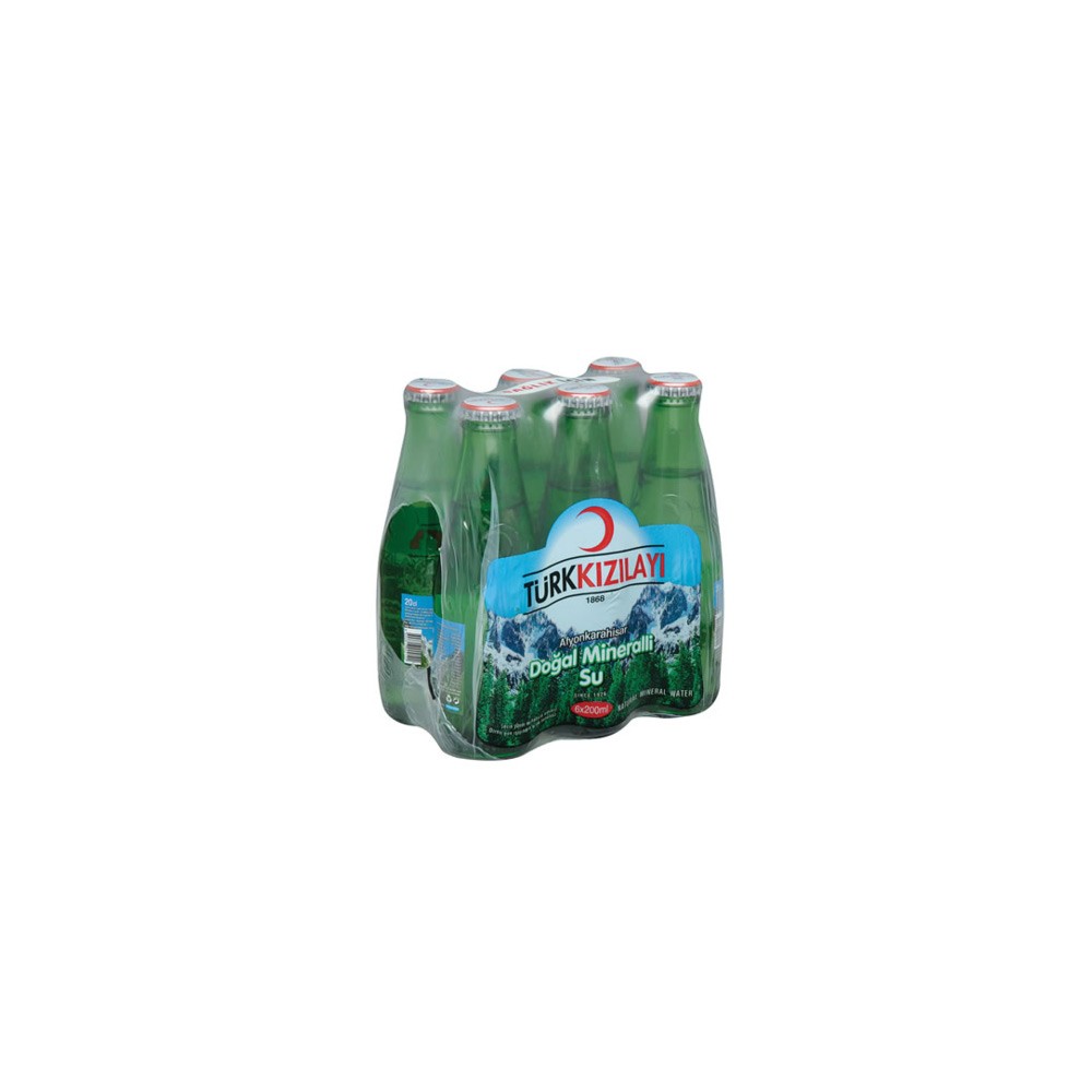 Kızılay Sade Soda Cam Şişe 200 ml 24'lü