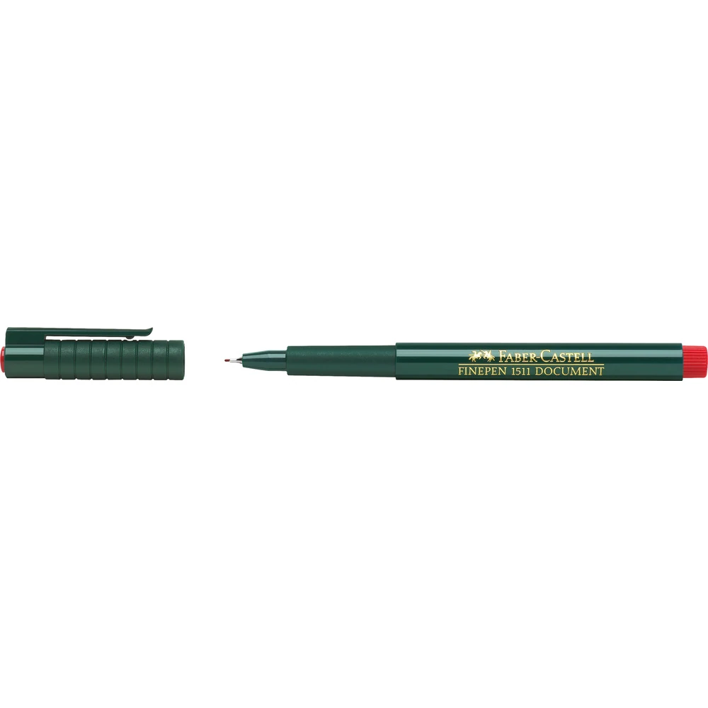 Faber-Castell Keçeli Kalem Finepen 1511 Kırmızı