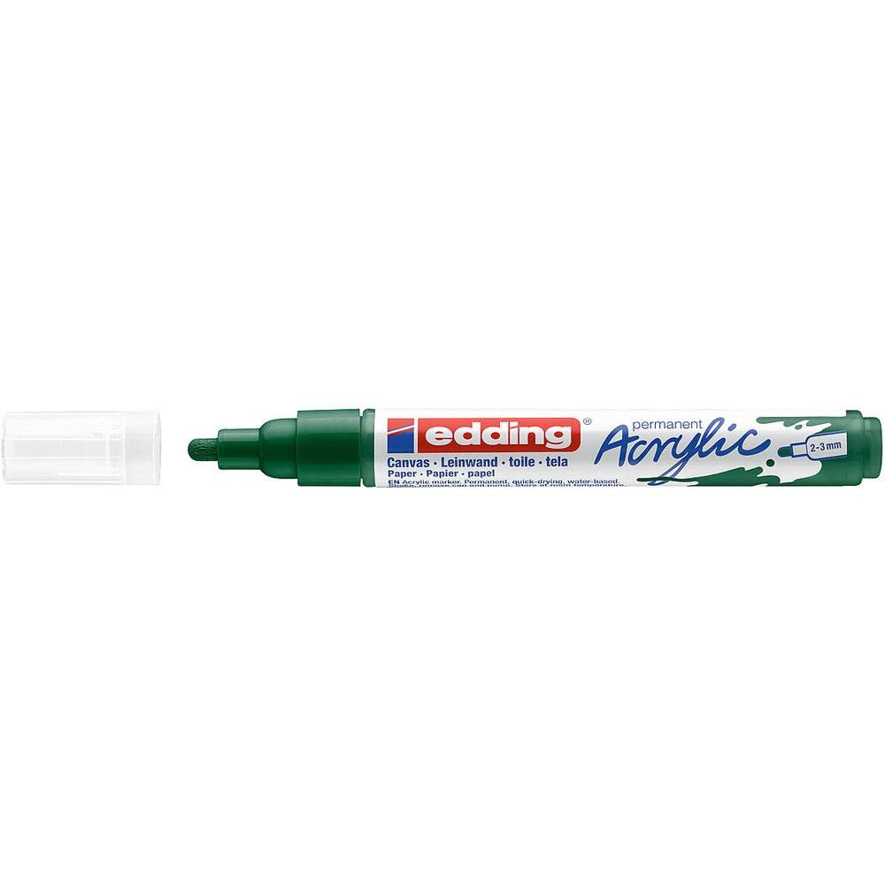 Edding 5100 Akrilik Markör Orta Uçlu Yosun Yeşili