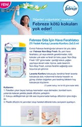 Febreze Oda İçin Hava Ferahlatıcı Kit Yedeği Lavanta Konforu