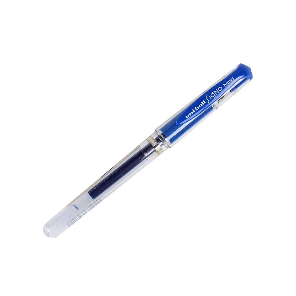 Uni-Ball Roller Kalem Broad 1.0 mm Mavi-Siyah