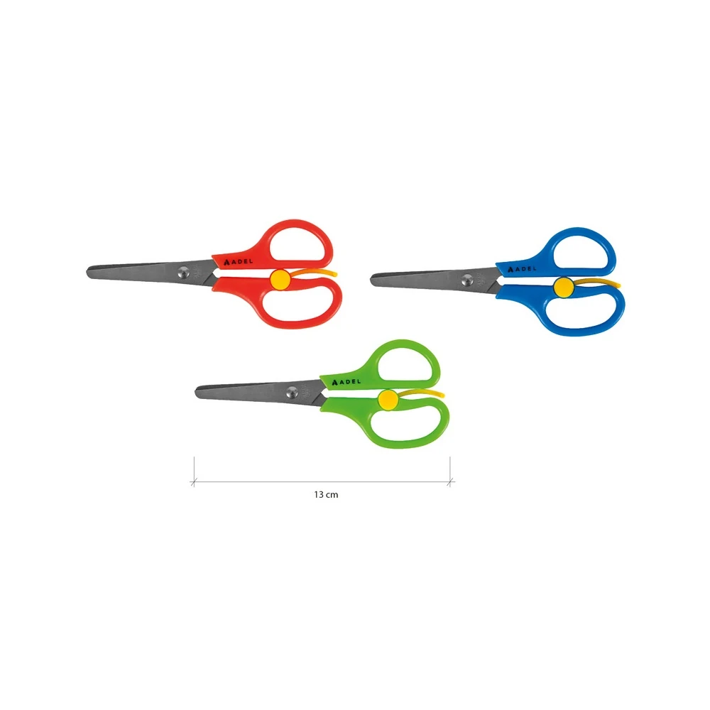 Adel Makas Cetvelli Yaylı Okul Makası