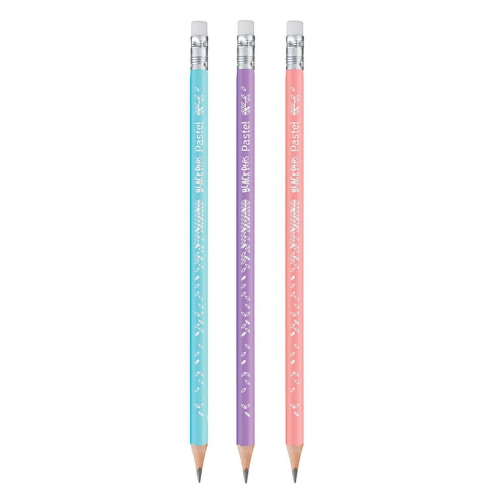 Maped Kurşun Kalem Black Peps Silgili Pastel Renk HB