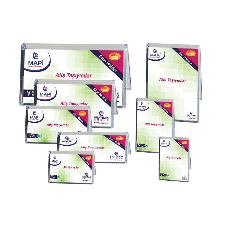 Mapi V Tipi Yatay Taşıyıcı Stand 210x297