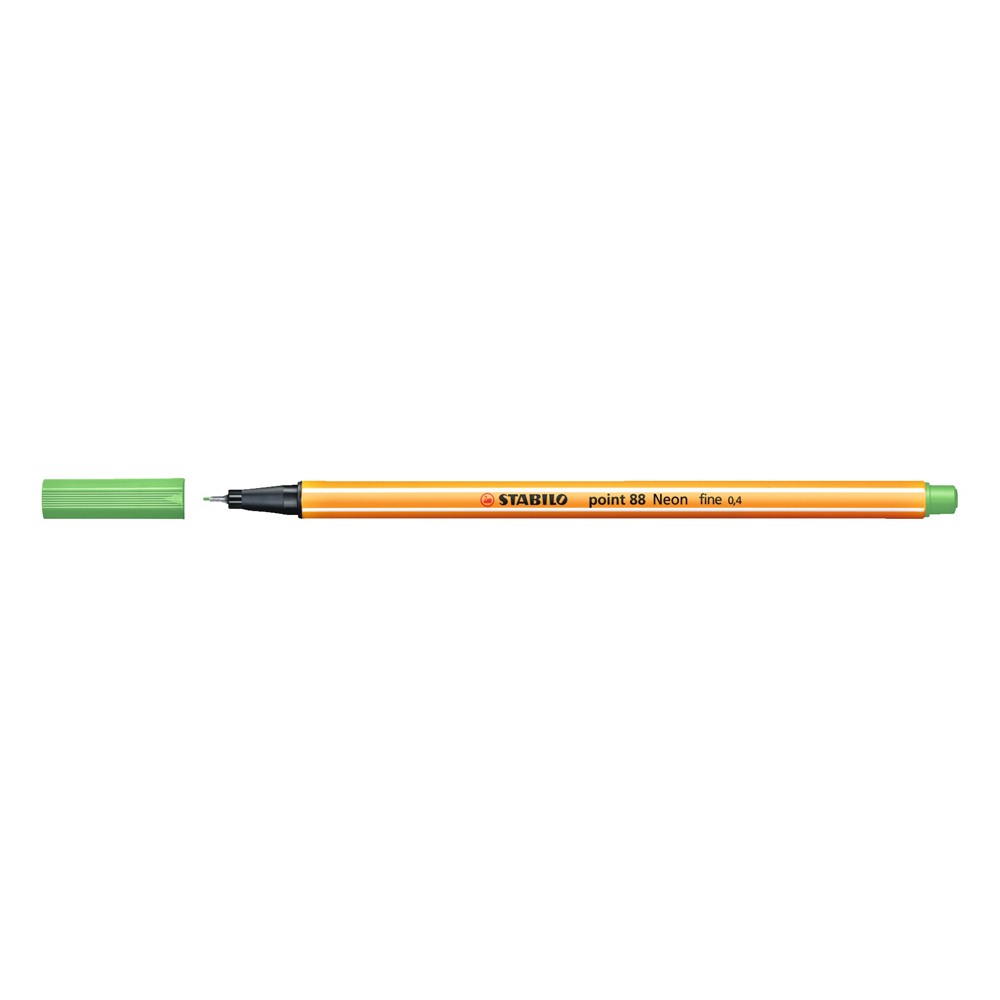 Stabilo Keçeli Kalem Point 88 0.4 mm Floresan Elma Yeşili