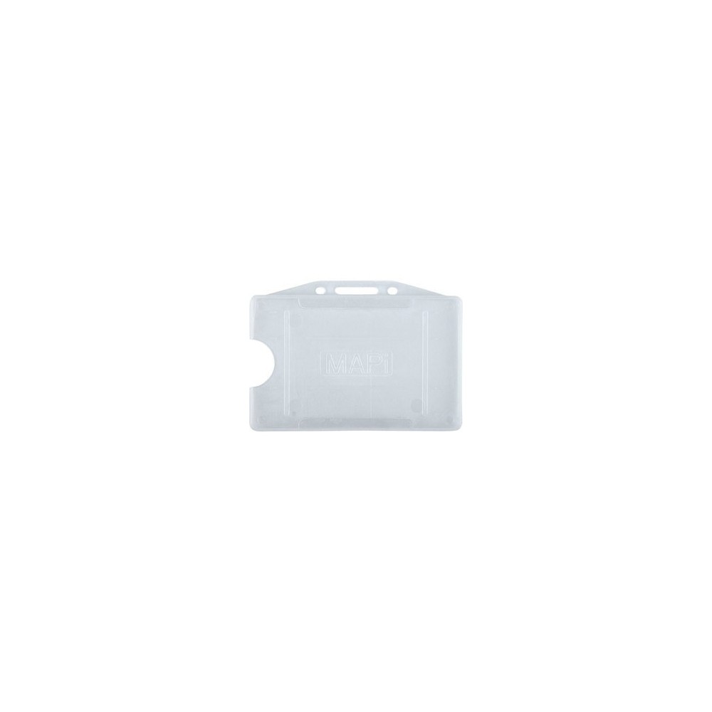 Mapi Kart Kabı Yatay Pvc 54x86 mm Şeffaf 50'li
