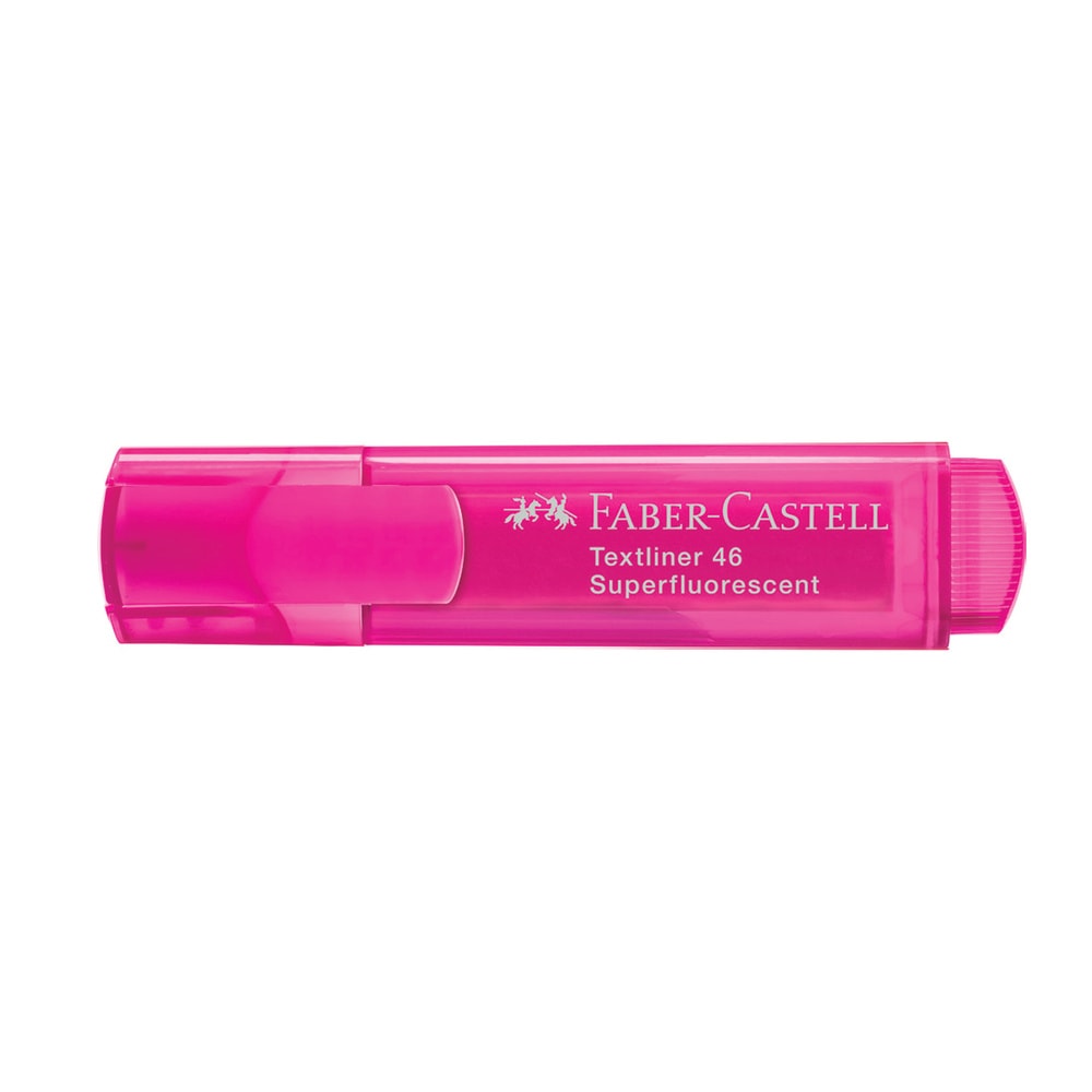 Faber-Castell Fosforlu Kalem Şeffaf Gövde 1546 Pembe