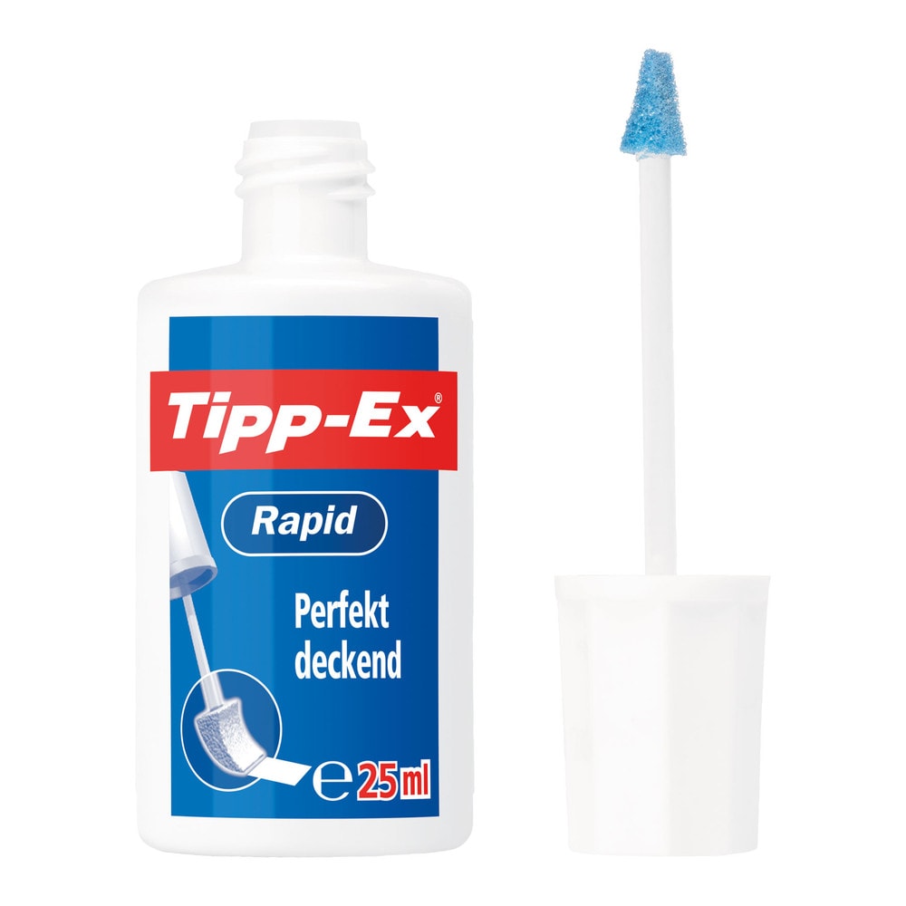 Tipp-Ex Sıvı Silici Rapid Sünger Uçlu 20 ml