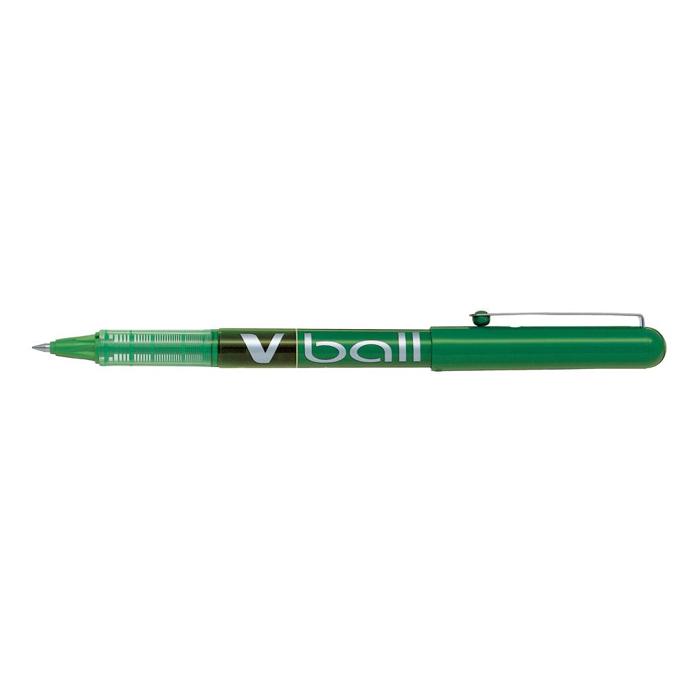 Pilot Roller Kalem V Ball Yuvarlak Uç 0.5 mm Yeşil