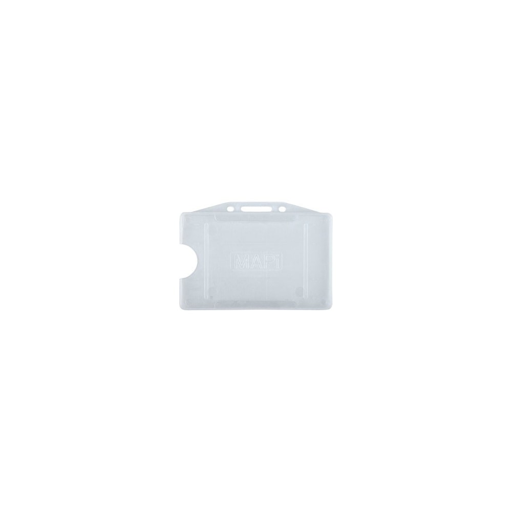 Mapi Kart Kabı Yatay Pvc 54x86 mm Şeffaf 50'li
