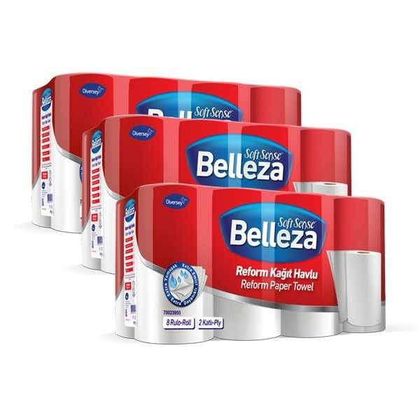 Belleza Reform Kağıt Havlu 8'li x 3