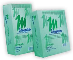 Mopak Bilgisayar Kağıdı 11x38 cm 1 Nüsha 60 gr Zebra 1000'li