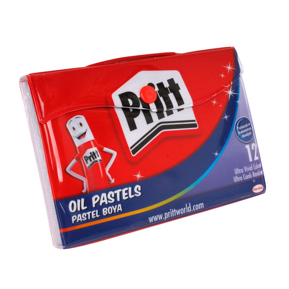 Pritt Pastel Boya Çantalı 12'li