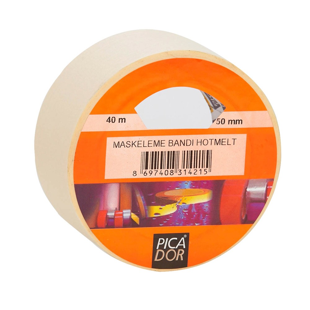 Picador Maskeleme Bandı Hotmelt 50 mm x 40 mt