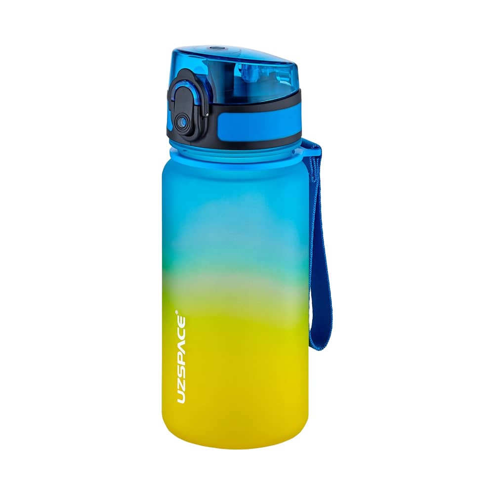Uzspace Matara Tritan 350 ml Mavi-Sarı