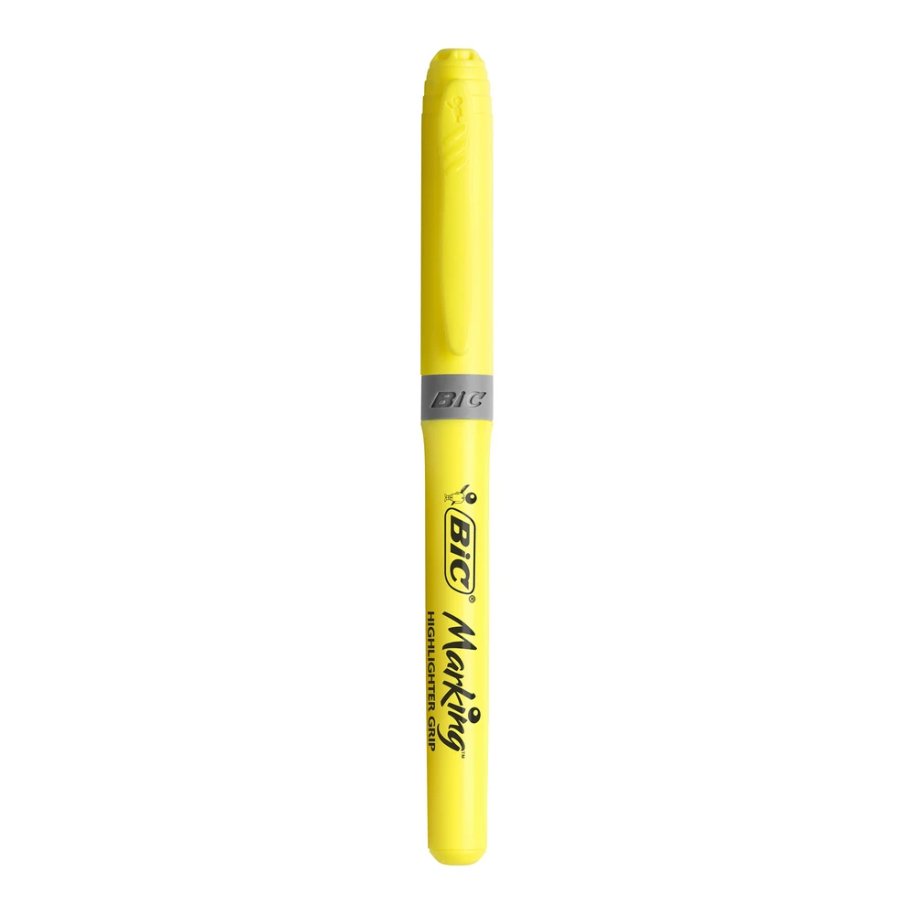 Bic Fosforlu Kalem Brite Liner Grip Kalem Tipi Sarı