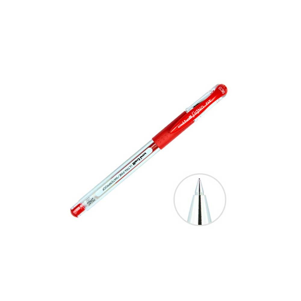 Uni-Ball Roller Kalem Dx Signo 0.38 mm Kırmızı