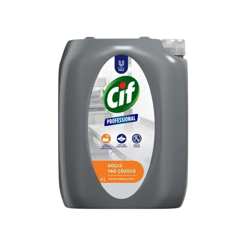 Cif Professional Güçlü Yağ Çözücü 5 lt