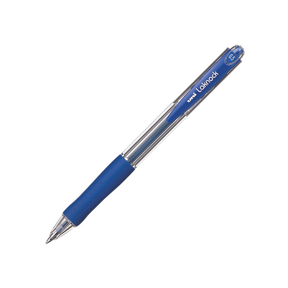 Uni-Ball Tükenmez Kalem Sn-100 Laknock 0.5 mm Mavi