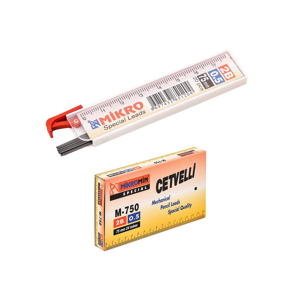 Mikro Min Uç Cetvelli 75 mm 0.5 mm M-750