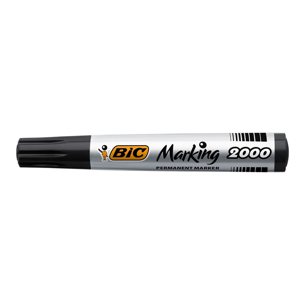 Bic Permanent Markör 2000 Yuvarlak Uç Siyah