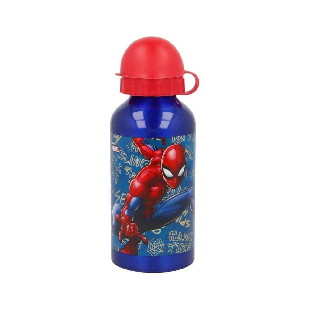 Taros Stor Aluminium Bottle Spiderman 400 ml