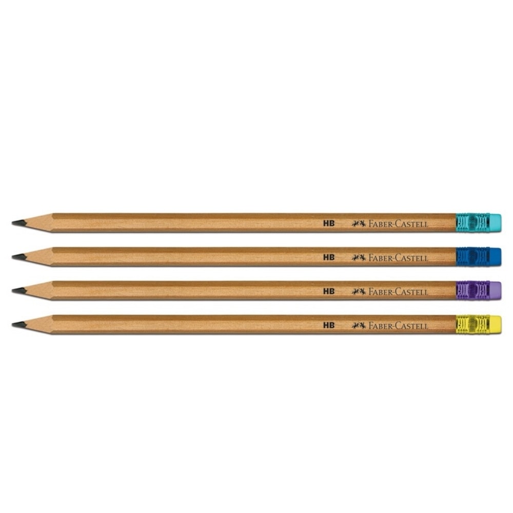 Faber-Castell Kurşun Kalem Natural Silgili FC