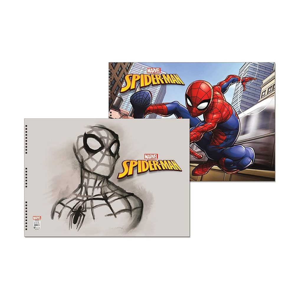 Keskin Color Resim Defteri Spiralli Spiderman Lüks 35x50 cm 15 Yaprak