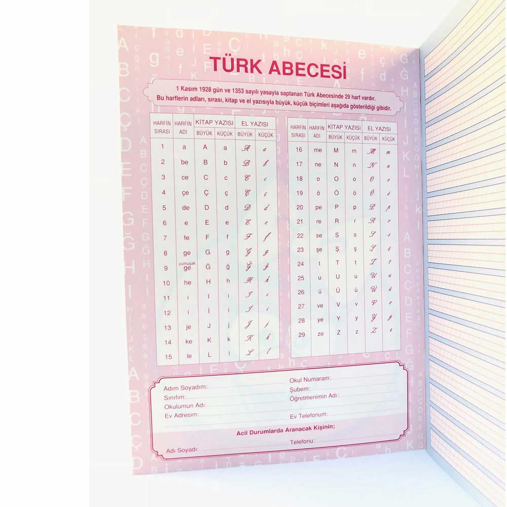 Keskin Color Güzel Yazı Defteri Mr. Men Little A4 40 Yaprak