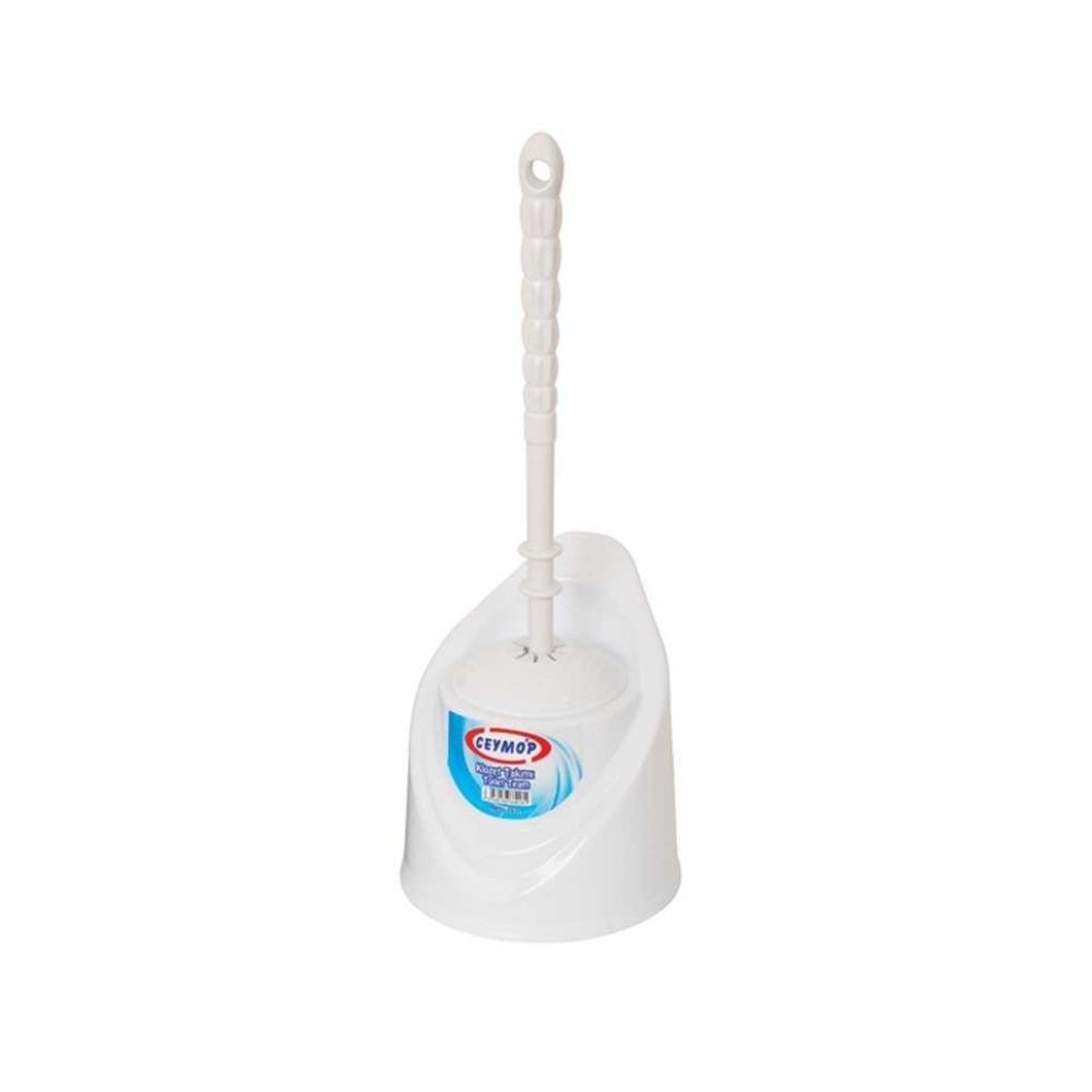 Muhafazalı WC Fırçası Beyaz