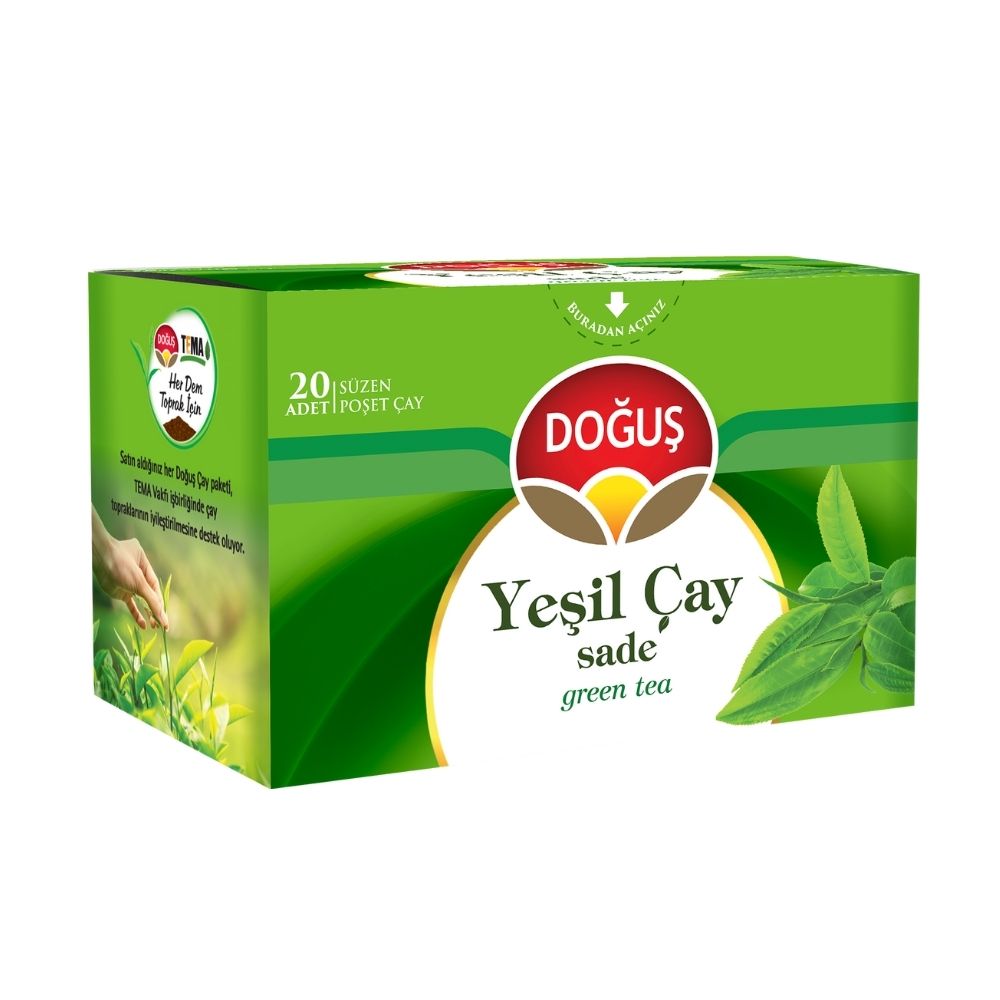 Doğuş Çay Bitki Çayı Yeşil Çay 1.75 gr 20'li