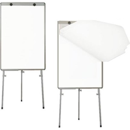 İnterpano Yazı Tahtası Teleskopik Ayaklı Lamine Flip C 60x90 cm