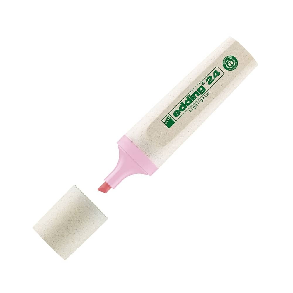 Edding Fosforlu Kalem 24 Ecoline Pastel Pembe