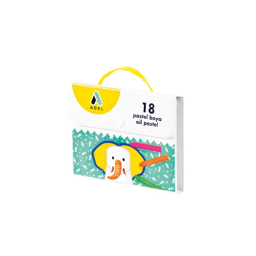 Adel Pastel Boya Çantalı 18'li