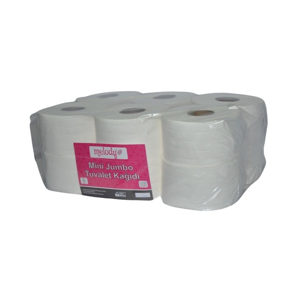 Melody Tuvalet Kağıdı Mini Jumbo 5 kg 12'li