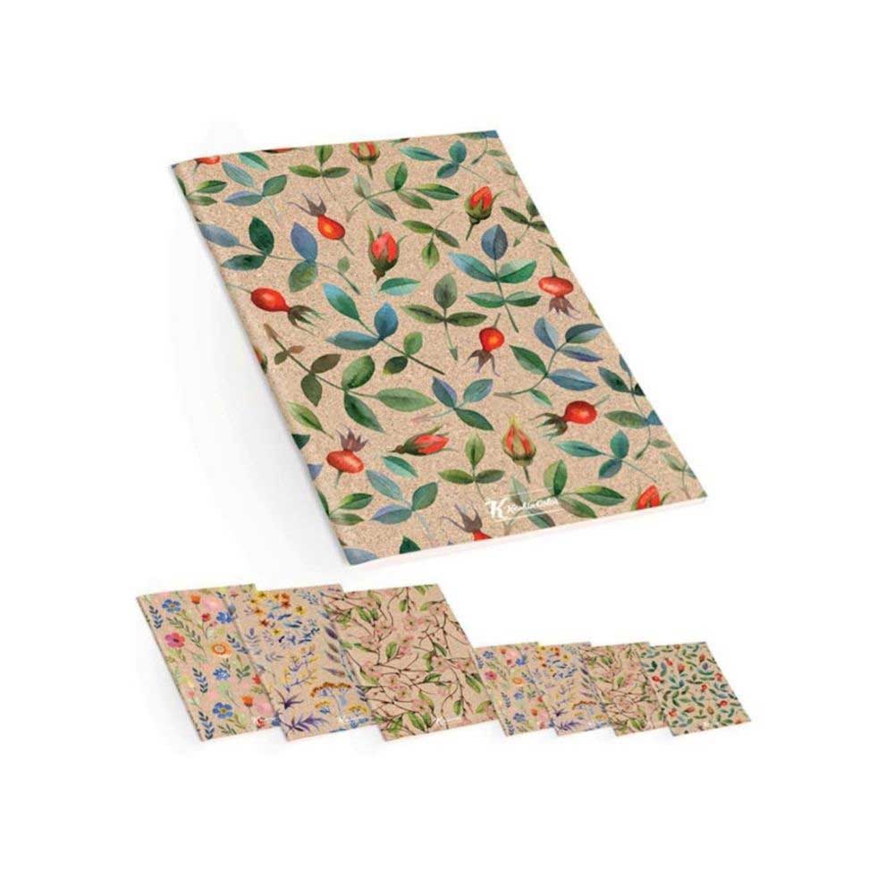 Keskin Color Defter Pattern A5 80 Yaprak Pp Dikişli Çiçek Kareli