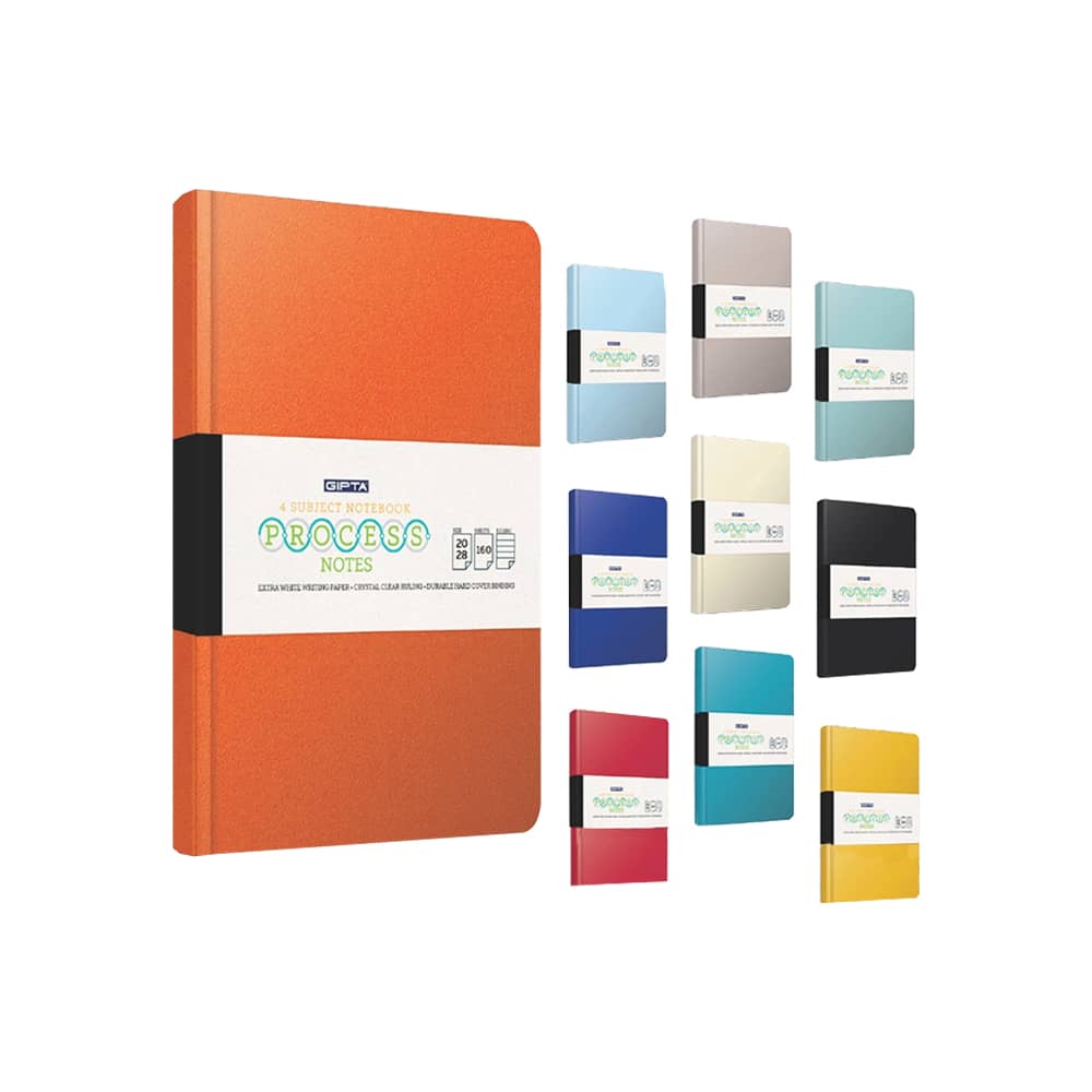 Gıpta Defter Process İp Dikiş Sert Kapak 20x28 cm 120 Yaprak Çizgili