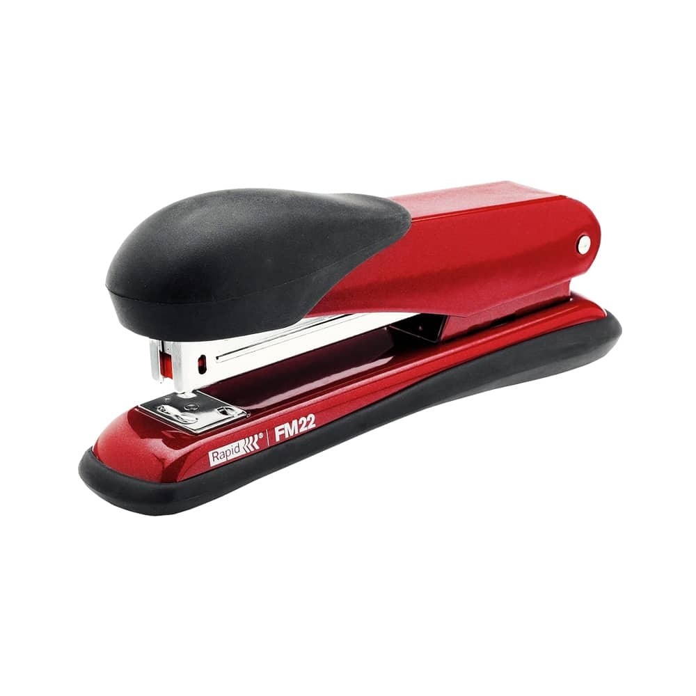 Rapid Zımba Makinesi Fm 22 No 24-6 Metal 20 Sayfa Kırmızı