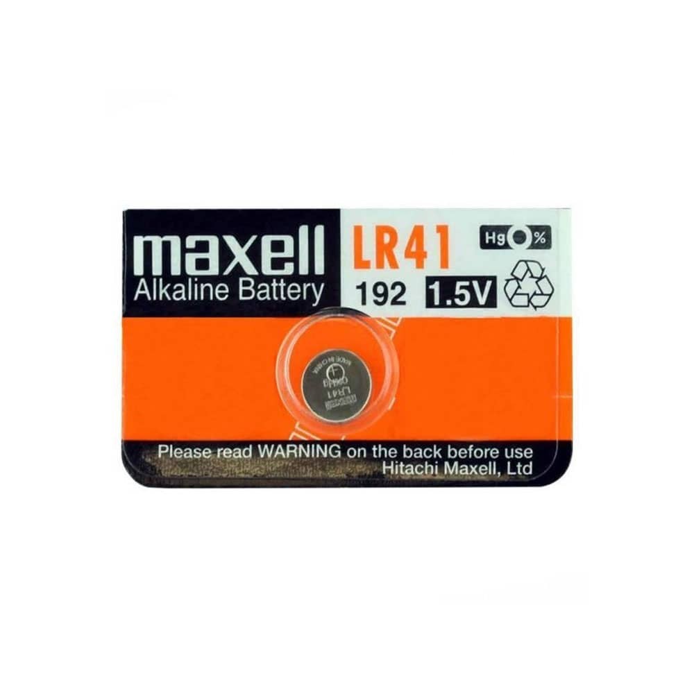 Maxell Pil Düğme Alkalinli LR41