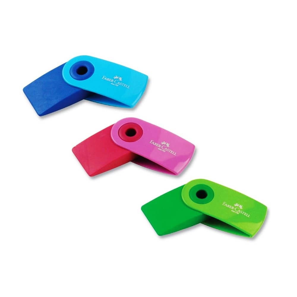 Faber-Castell Silgi Sleeve Mini Canlı Renkler 24