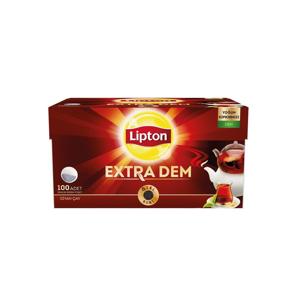 Lipton Extra Dem Demlik Poşet Çay 100'lü 3.2 gr