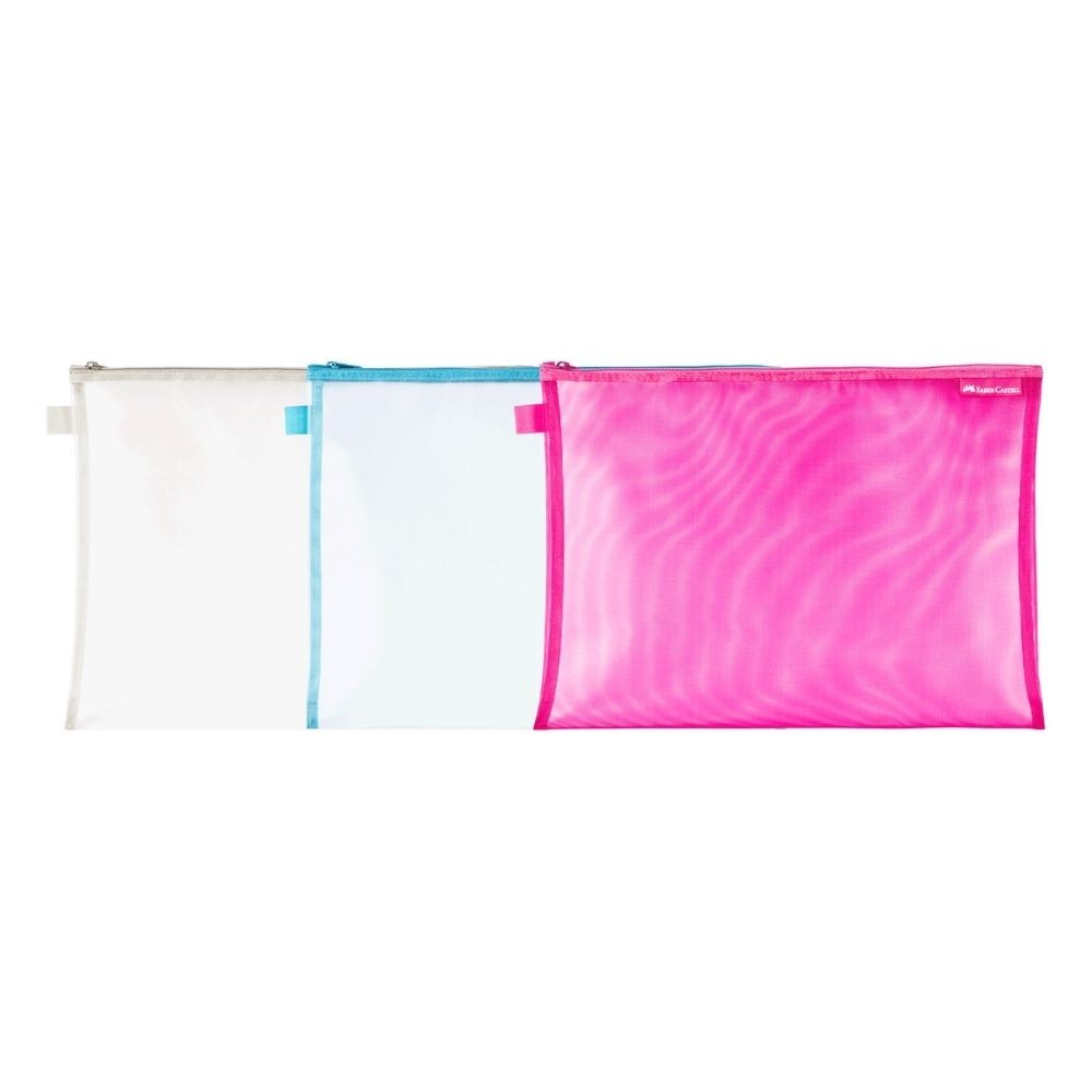Faber-Castell Dosya Mesh A5 Pembe