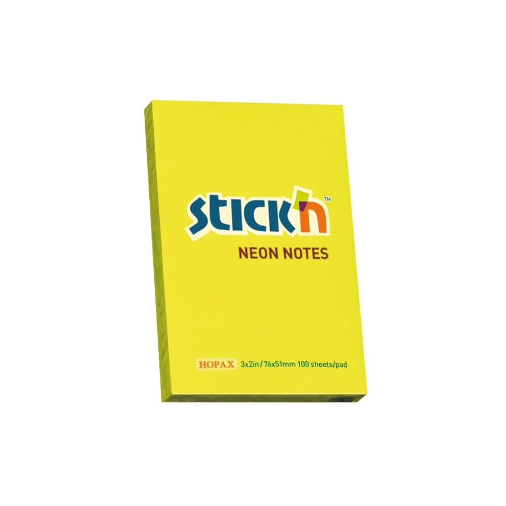 Gıpta Stickn 76x51 Neon Sarı 100 Yaprak