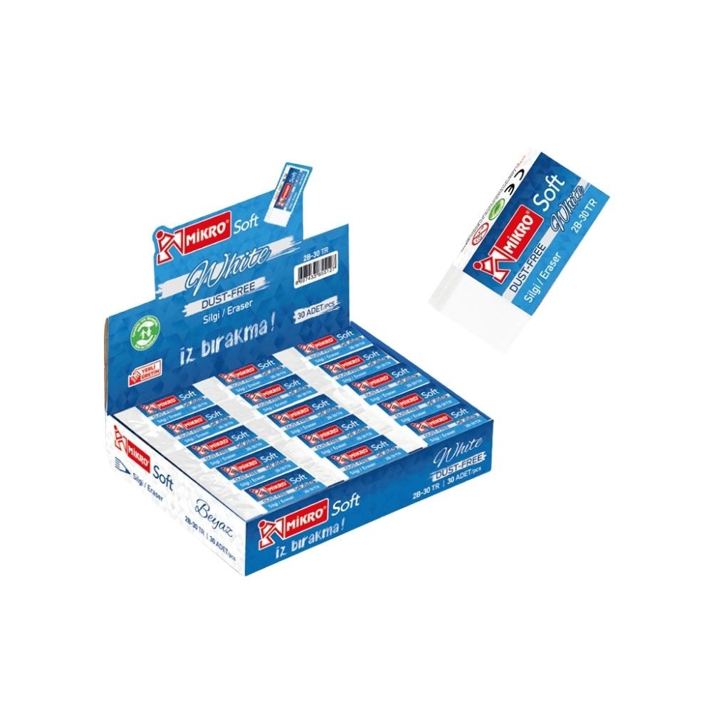 Mikro Silgi Soft Beyaz