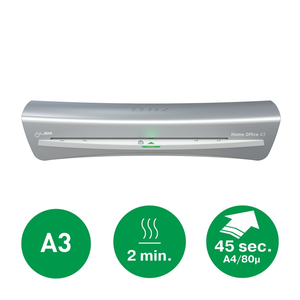Leitz Laminasyon Makinesi İlam Home Office A3 Gri