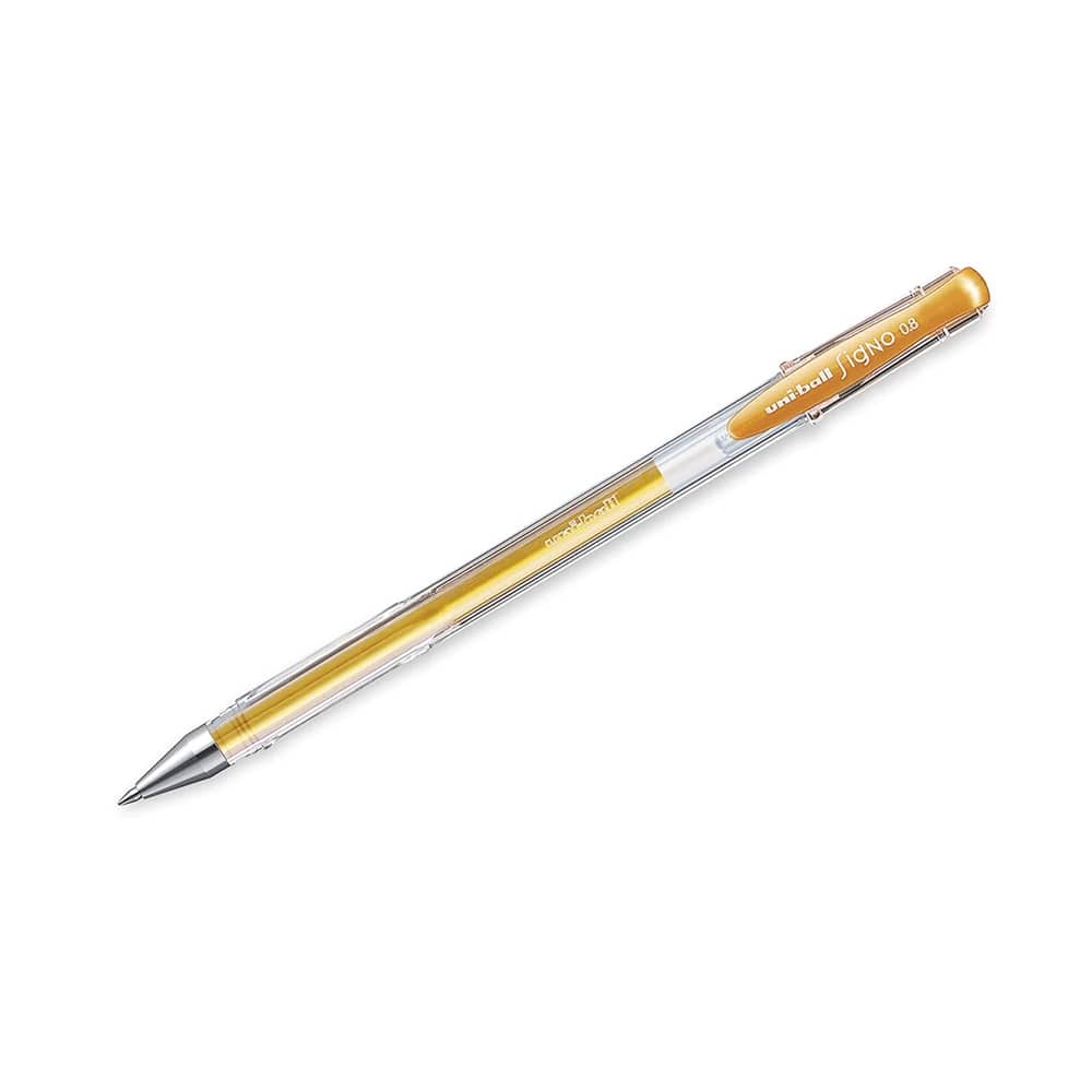Uni-Ball Roller Kalem Signo Fine 0.8 mm Gold